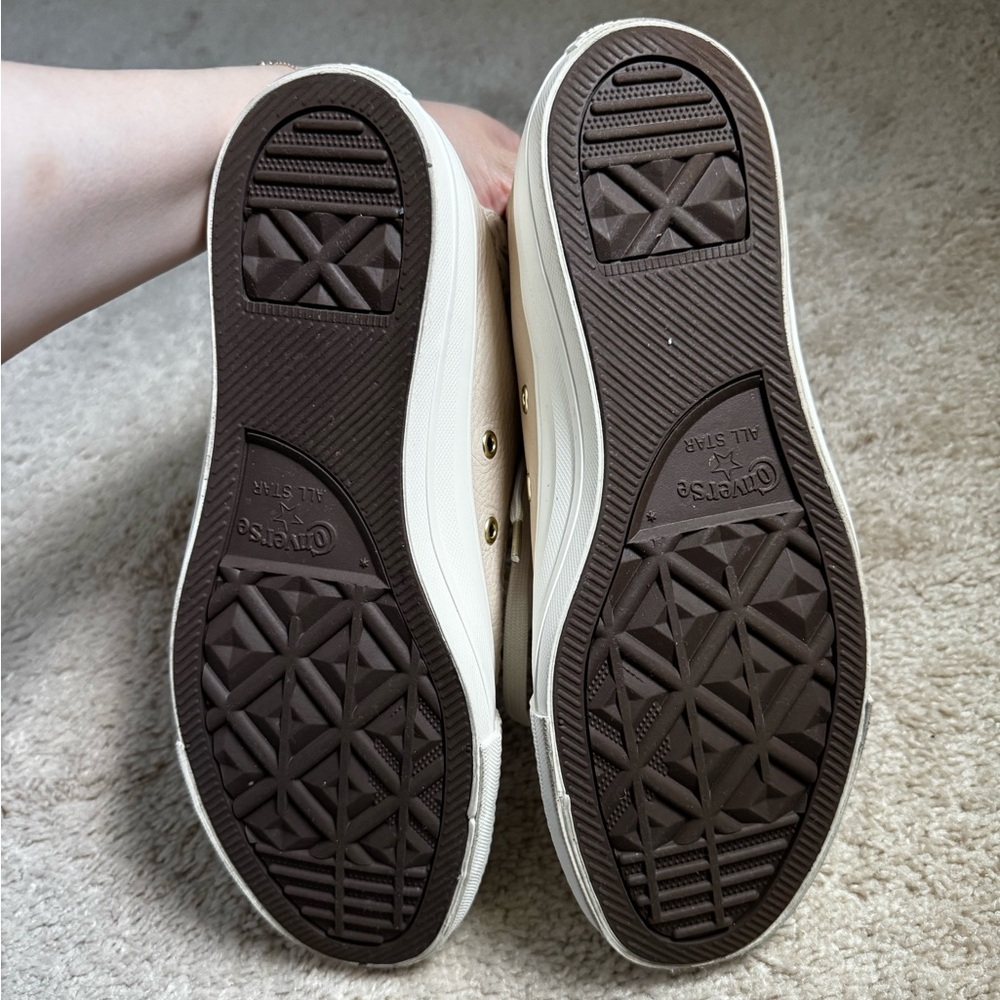 Converse | Leather High Tops - Picture 5 of 6